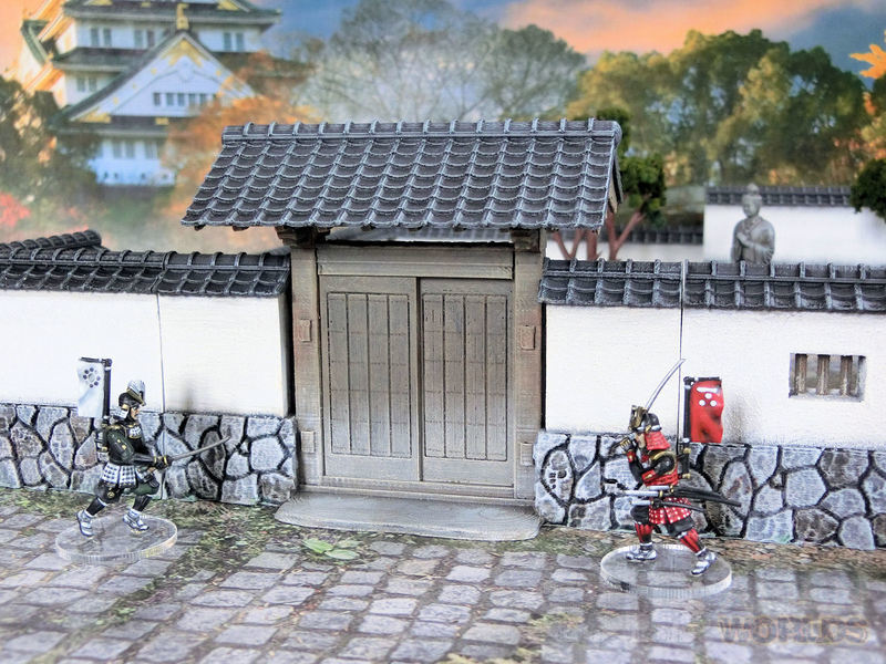 3DAlienWorlds || Samurai Stone Walls Set ( Fantasy Samurai ) || 3d ...